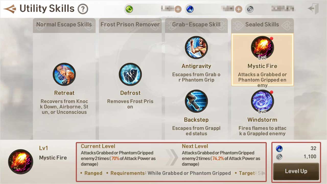 Skill Guide Blade and Soul Revolution 16