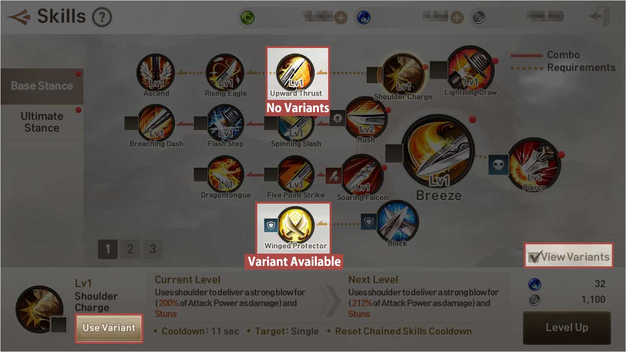 Skill Guide Blade and Soul Revolution 5