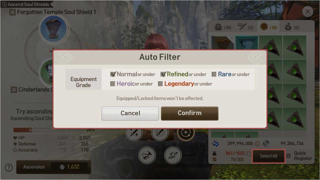 Equipment Guide Blade and Soul Revolution 23