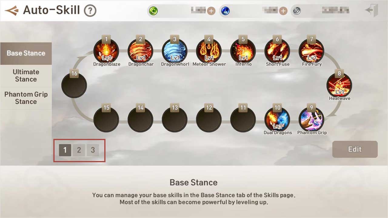 Skill Guide Blade and Soul Revolution 17