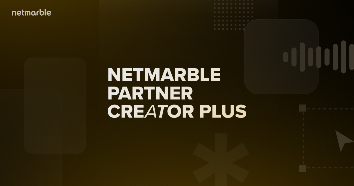 Netmarble Partner Creator Plus