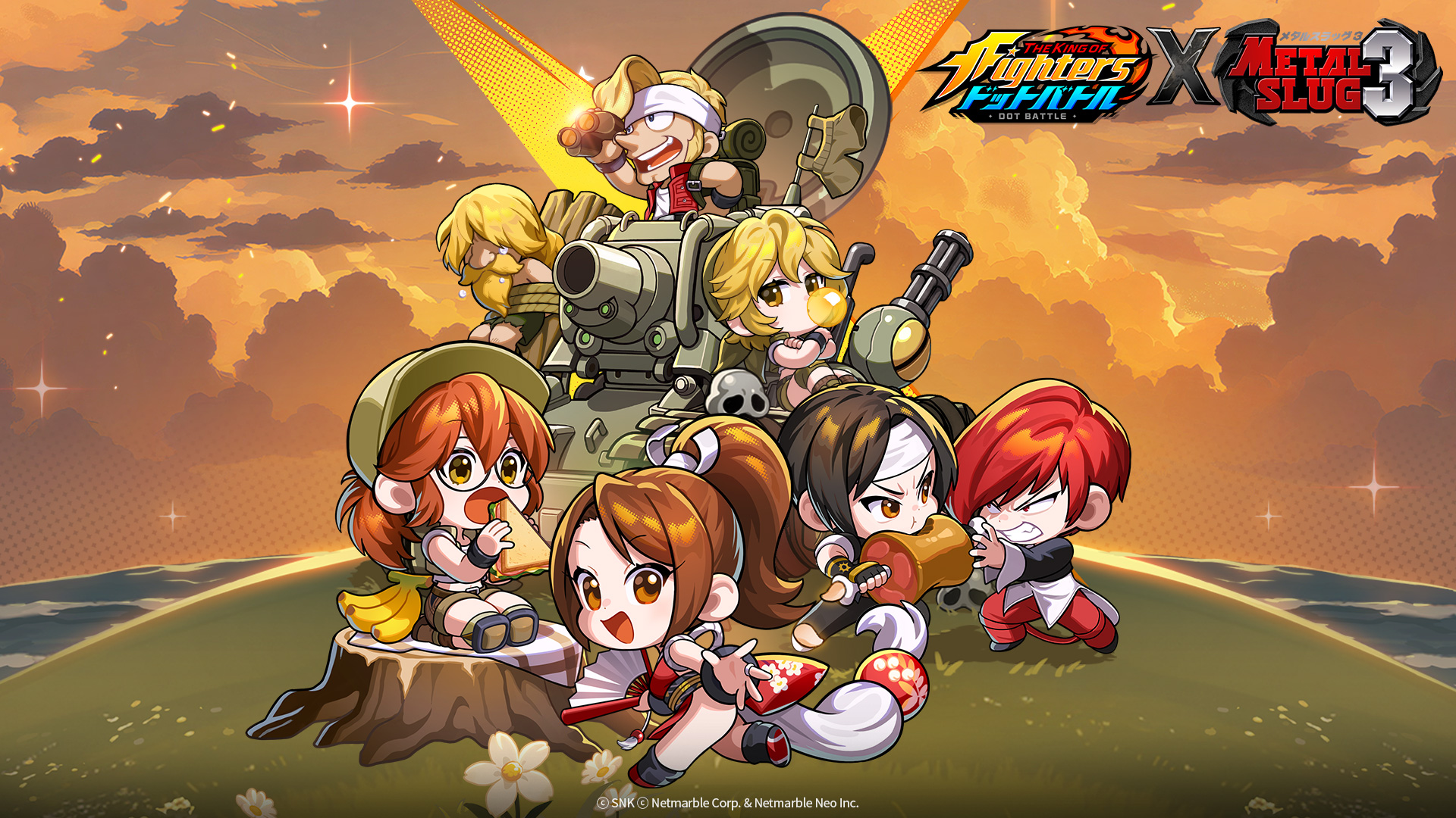 KOFドットバトル x「メタルスラッグ3」コラボ記念壁紙公開！ - THE