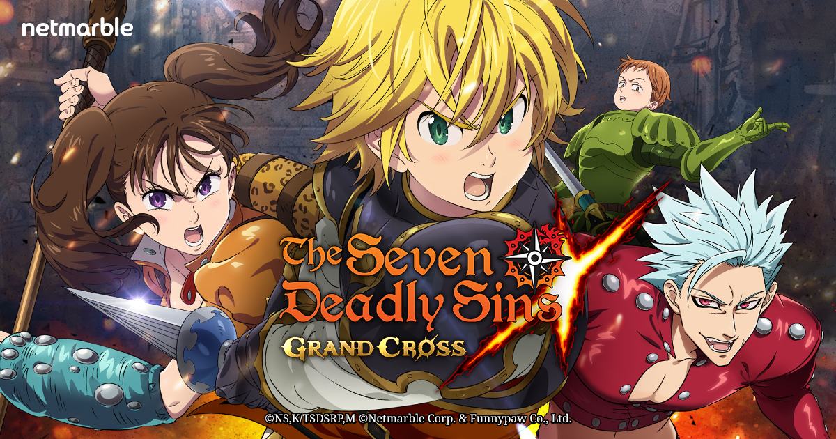 O jogo The Seven Deadly Sins: Grand - Shingeki No Kyojin