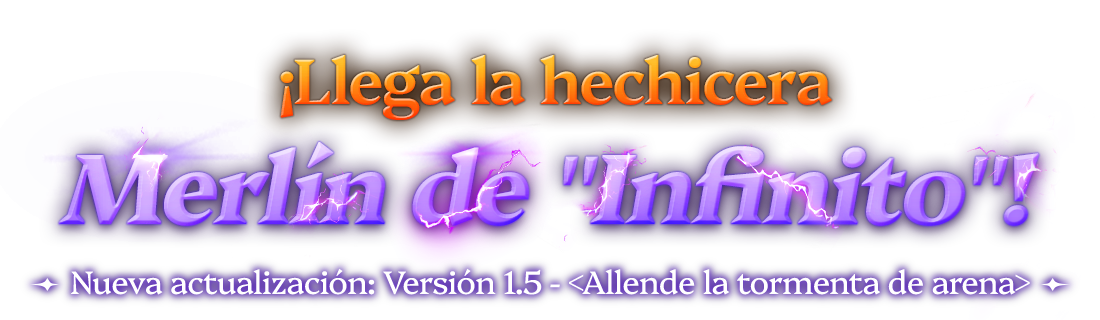 ¡Llega la hechicera Merlín de "Infinito"!
