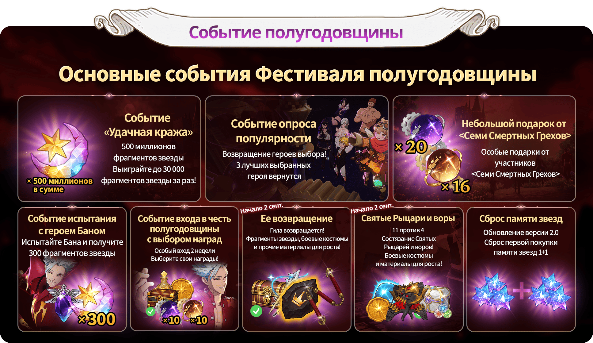 Новое событие