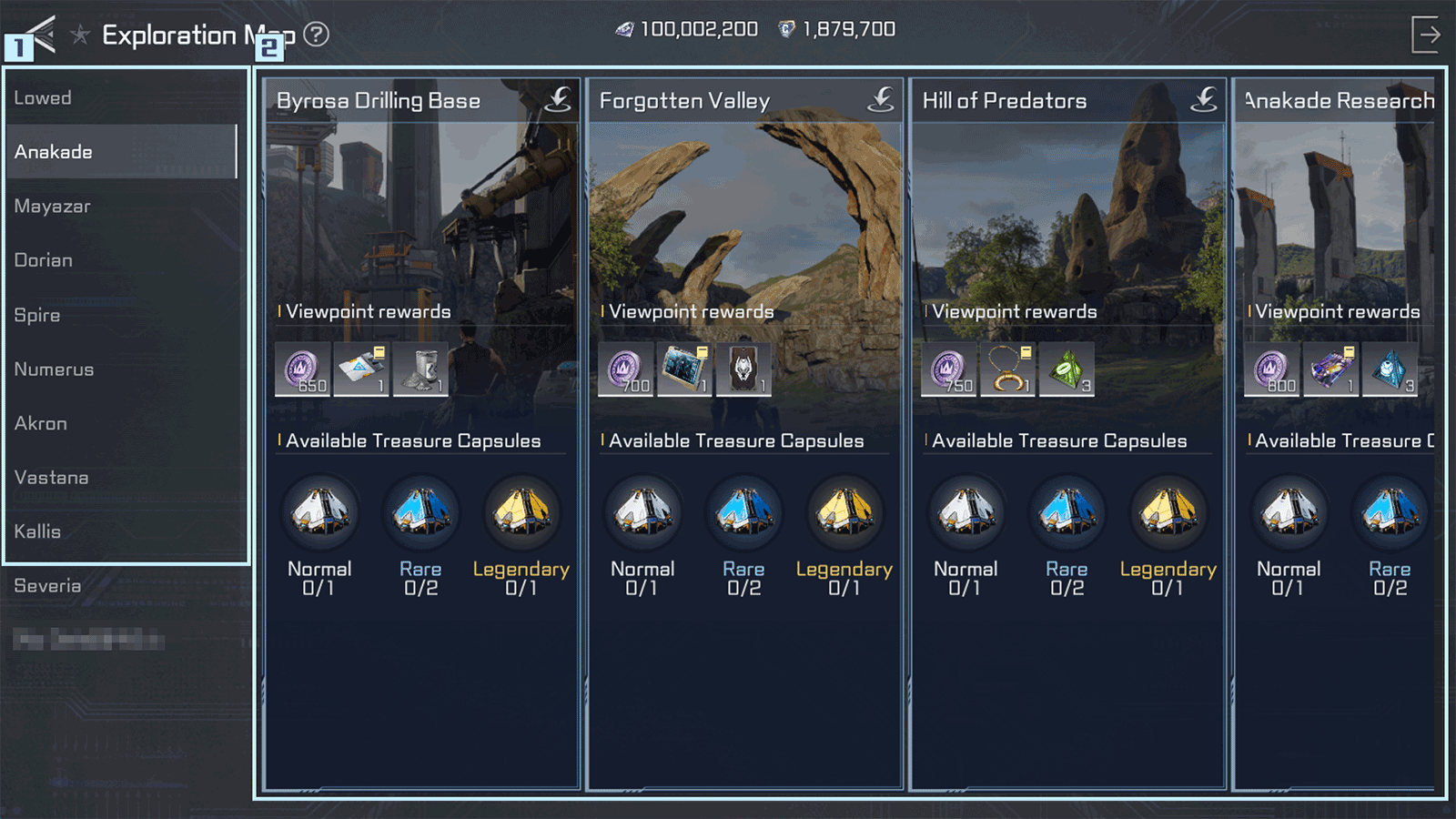 RF ONLINE NEXT_Exploration Maps