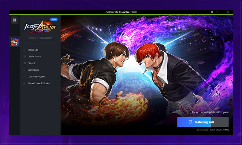 Download and play The King of Fighters ARENA on PC with MuMu Player