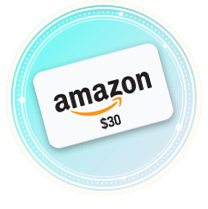 $30 Amazon <br/>Gift Card
