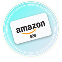 $20 Amazon <br/>Gift Card